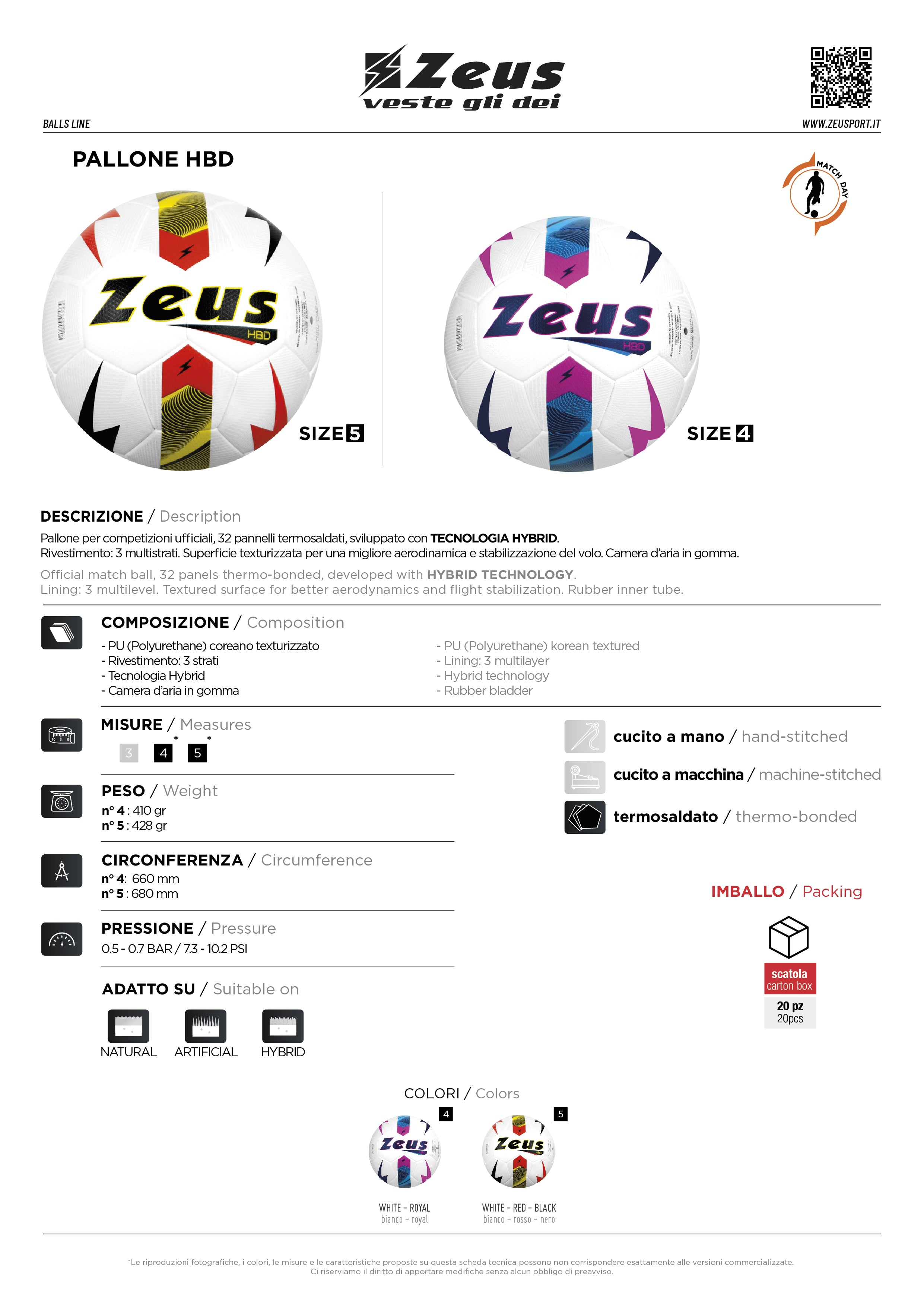 Fußball Pallone HBD