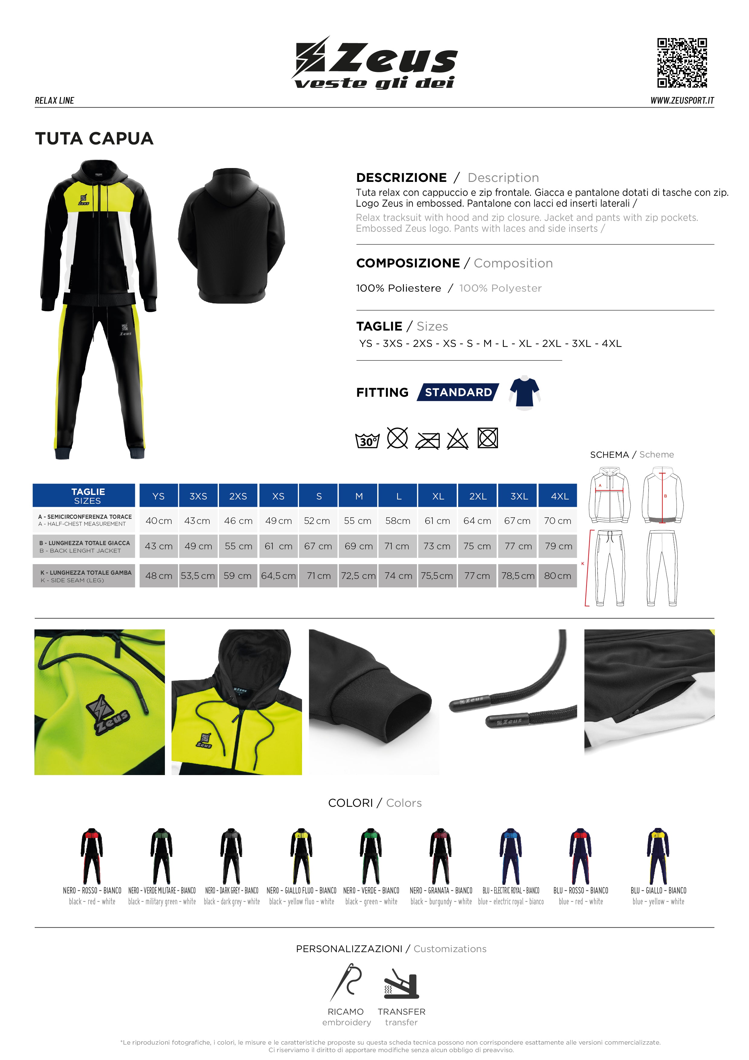 Trainingsanzug Tuta Capua